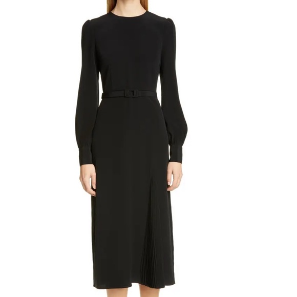 CO Essentials Pleated Panel Midi Dress | NWT | Size XS - Picture 11 of 15